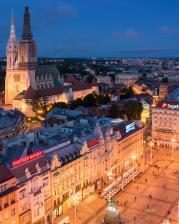 Zagreb by night